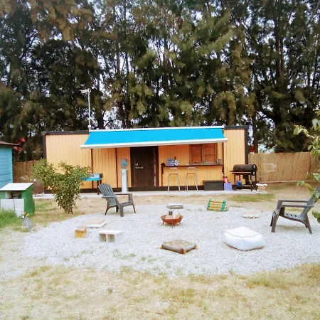 BLUE Acogedora cabaña con aparcamiento y jardín Chiclana de la Frontera Exterior foto