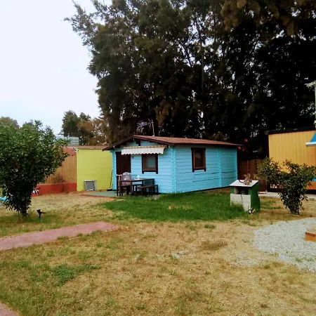 BLUE Acogedora cabaña con aparcamiento y jardín Chiclana de la Frontera Exterior foto